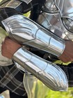 Medieval Steel Arm Bracers   Greaves Set  Knight Warrior Armor