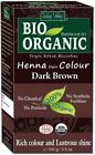 Indus Valley 100  Organic Henna Hair Color 100 G Shade - Soft Black   Dark Brown