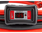 Brand New 2 Gauge 20 Feet Jumper Cables With Inline Voltmeter   Polarity Safety
