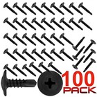 Black Phosphate Phillips Wafer Head Self Tapping drilling Screws 1   100 pk 