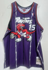 Mitchell Ness Toronto Raptors Vince Carter 15 Jersey 2xl Purple Dino Vintage Y2k