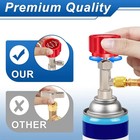 Automotive R134a Self Sealing Can Tap Ac Puncture Freon Can Tap R134a Adapter