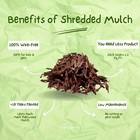 100  Wire-free Red Shredded Rubber Mulch 10lbs     Playground   Landscaping 