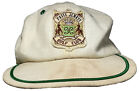 Vintage Patty Jewett Golf Club Leather Strapback Hat Made In Usa Cap