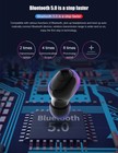 Bluetooth 5 0 Earphones Wireless Stereo Music Headsets With Mic Charging Box