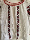 Antique Ukrainian Embroidered Vyshyvanka Hand Made Folk Dress Vintage  Rare 