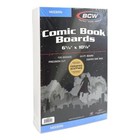 3 Packs Of 100  300  Bcw 6      X 10     Modern Comic White Backing Boards