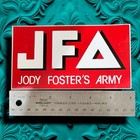 Vintage 1980s Jfa  jody Foster s Army  Sticker Featuring The Band s Classic Logo