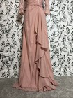 Elegant Blush Pink Lace Evening Gown Prom Wedding Guest Sz S 4 Nwt Bridesmaid  e