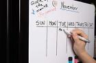 17 x12  Magnetic Refrigerator Whiteboard Dry Erase Fridge Board Blank W  Marker