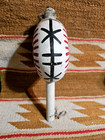 Fine Old Native American Indian Hopi Hand-painted Kachina Dance Gourd Rattle Rwb