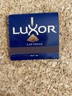 Vintage Luxor Hotel And Casino Las Vegas Nevada Matchbook Full   Unstruck