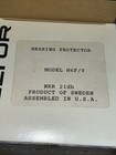 Vtg  Peltor Hearing Protector - H6f v  Over-the-head Black beige - New In Box