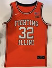 Kasparas Jakucionis Autographed signed Illinois Fighting Jersey Exact Proof 