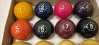 Vintage Aramith 1976 Bicentennial Billiards Pool Ball Set  2 1 4   