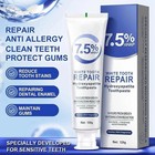 2 Pasta Dental Con 7 5  Nano Hidroxiapatita  Sin Fl  or  4oz  Blanqueadora