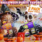 Halloween Bubble Gun 2-pack  Light Up Pumpkin ghost  Outdoor Toy  Party