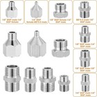 Airbrush Quick Release Adapter Set - 14 Pieces For Compressor   Hose