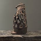 Antique Folk Art Cast Iron Eagle Lantern