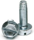 Hex Bolt Thread Cutting Screw Zinc Plated Type F Self Tapping Self Threading