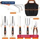 Gardening Tool Set  Stainless Steel Heavy Duty Gardening Tool Set  With Non-slip