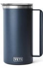 Navy Yeti Rambler 64 Oz Pitcher Stainless Steel With Magslider Lid Sealed 