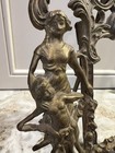 Vintage Victorian Style Ornate Brass Standing Photo Frame