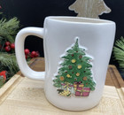 Rae Dunn By Magenta   tis The Season  And Christmas Tree Presents 20oz White New