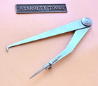 Starrett No  243-6  Firm Joint  Hermaphrodite Calipers W flat Legs  Usa Made        