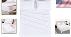 Hotel Luxury King Size Sheet Set - 1800 Thread Count Microfiber  White - 4 Piece