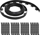 33ft Garden No Dig Landscape Edging Border Kit 2  Tall Flexible Yard Lawn Border