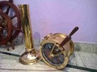 Ship s Telegraph Brass Engine Order Antique Maritime Collectible Decorative 43  