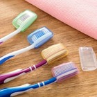 5pcs set Toothbrush Headgear Colorful Portable Tooth Brush Cover Tooth Brush