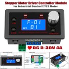 5-30v Stepper Motor Speed Controller Driver Forward Reverse Lcd Module Pulse Usa