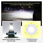 6-sides H13 9008 Led Headlight Bulbs Kit 420000lm Hi lo Beam Super Bright White