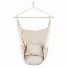 Good Quality Hammock Swing Chair Hanging Rope Chair Cotton Porch Seat Softness