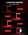 2x Flush Mount Smoked Led Tail Light Assembly For 2018-2024 Jeep Wrangler Jl Jlu
