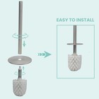 Turquoise Green Toilet Brush And Holder Set Non-rustic Stainless Steel Practical
