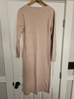 Rachel Zoe Women s Long-sleeve Sweater Dress  Size Large  Square Neckline