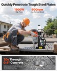 Vevor Magnetic Drill Press Mag Drill Press 1550 W 2 4 In Boring Dia 0-600 Rpm