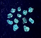5 Ct Fluorescent Petroleum Diamond Quartz Crystals Lot From Pakistan Zl3
