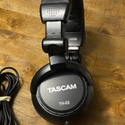 Tascam Th-02 Closed Back Studio Headphones Black - Tested Work Great