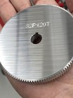 Aluminum High Precision Worm Gear Set 120 Teeth W  Premium Stainless Steel Worm