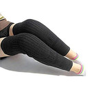 Unisex Winter Warm Thicken Cashmere Wool Knee Brace Support Pads Leg Warmers Thi