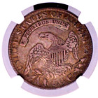 Ngc Vf  1829 Capped Bust Half