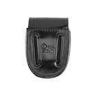 Aker Leather A500d Double Handcuff Case Duty Belt Black Plain Finish Dual Pouch