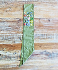 Vintage Boy Scout Olive Green Sash W  15 Merit Badges
