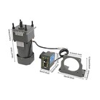 110v 250w Ac Gear Reduction Motor Electric variable Speed Control Reversible New