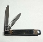New Cut Vintage Frame Brown 2 Blade Pocket Knife 5 3 4    Open Ct-1008