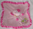 Carters Pink Elephant Security Blanket Baby Lovey Love Me